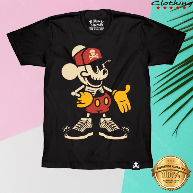 Johnnycupcakes Cartoon Cupkicks T-Shirt
