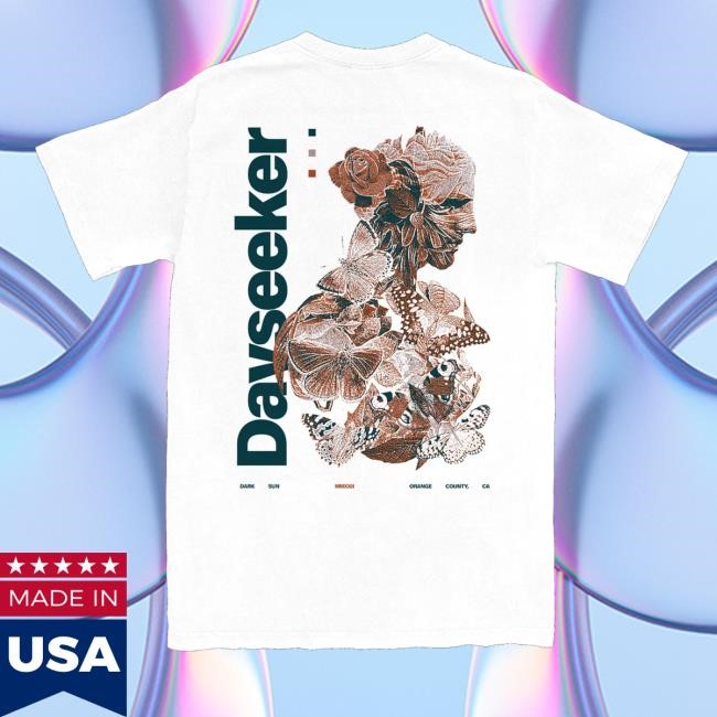 Dayseeker Merch Store Shop Dayseeker Butterfly Funny Shirt