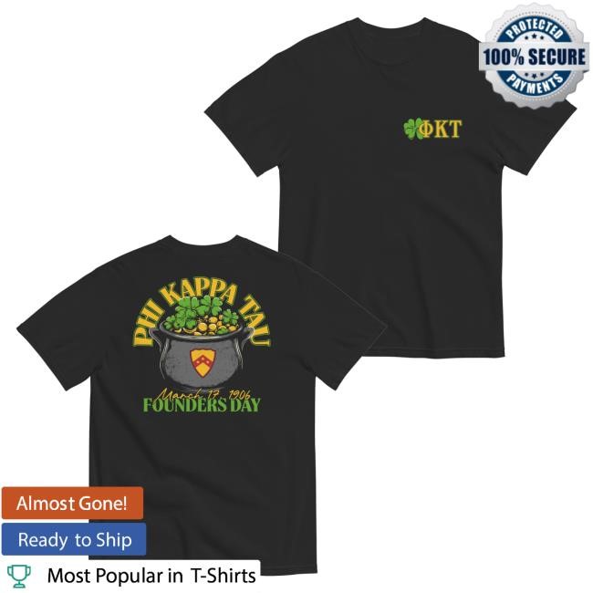 Trending The Phi Tau Store Phi Tau Clover Tee Shirt