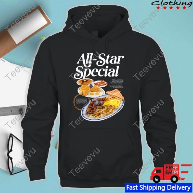 Middleclassfancy Store All Star Special Breakfast New Shirt