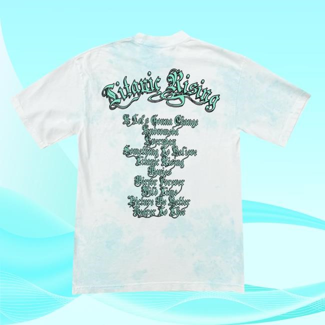 Weyes Blood Merch Titanic Rising Psych Tie-Dye Basketball Jersey