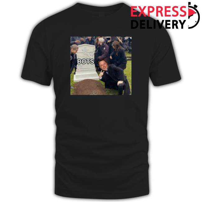 Elon Musk Blocking Of The Bots Tee Shirt