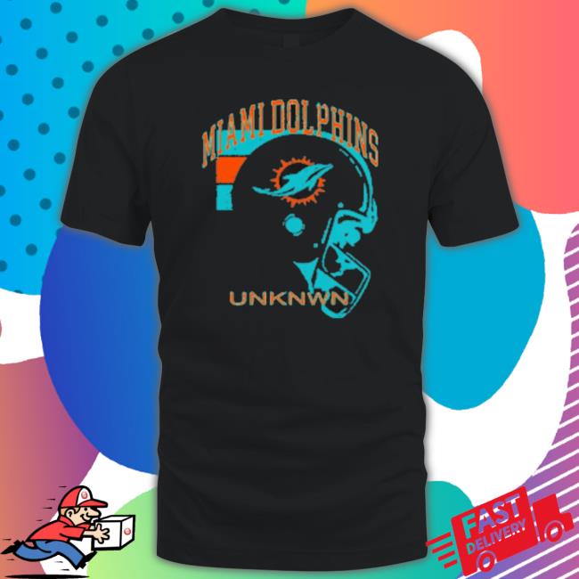 Miami Dolphins Unknwn Helmet Logo Tee