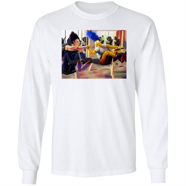 Vegeta And Marge Work Out Shirt Bodko Eth Vegeta And Marge Work Out Shirt Bodko Eth