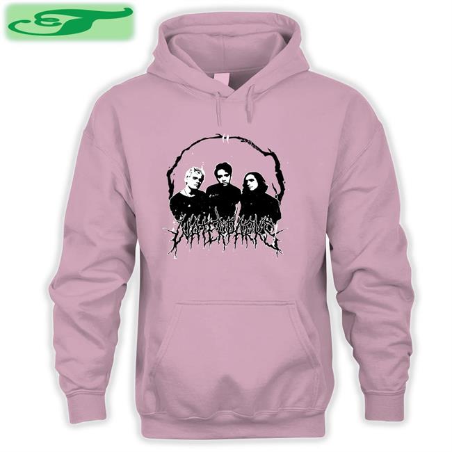 Getsfuzzy Waterparks Heavy Metal Logo Boyfriend Fit Girls Sweatshirt