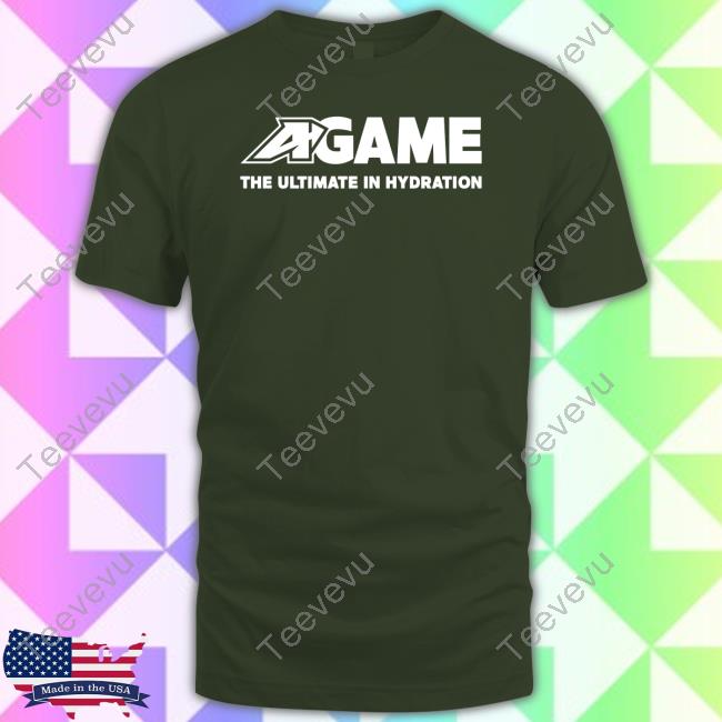 A-Game The Ultimate In Hydration Shirts Getcha Swaller Wearing A-Game The Ultimate In Hydration Long Sleeve Tee