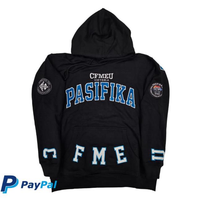 Cfmeu Victoria Merch Store Pasifika Embroidered Tee