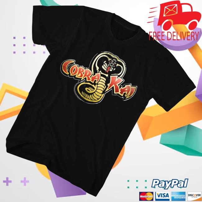 Cobra Kai Store Cobra Kai Official Dojo Logo T-Shirt