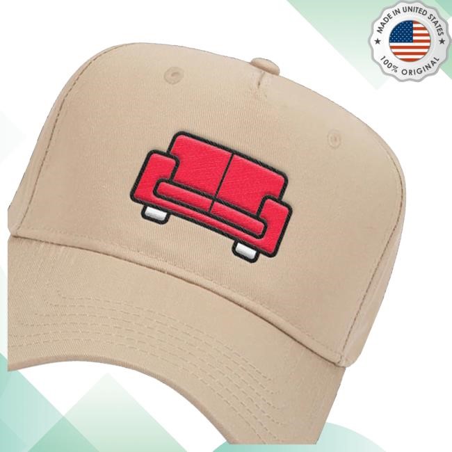 Crash Adams Merch Shop Store Red Couch Trucker Hat Red Couch Trucker Hat