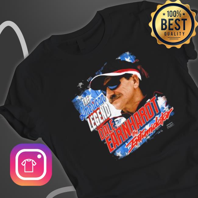 Dale Earnhardt Checkered Flag The Intimidator Legend Sweatshirt