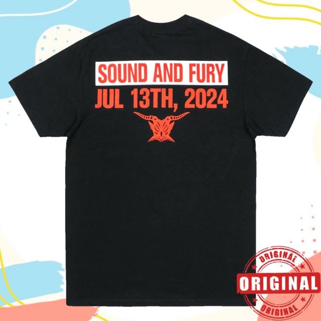 Provoker Official Sound & Fury T Shirt Provoker Merch Shop Store Official Sound & Fury Tee