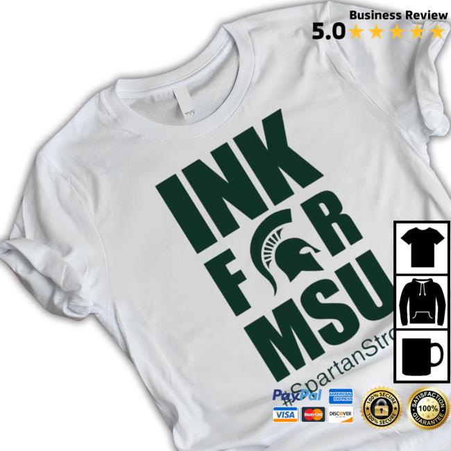 Ink For Msu Spartan Strong Sweatshirts