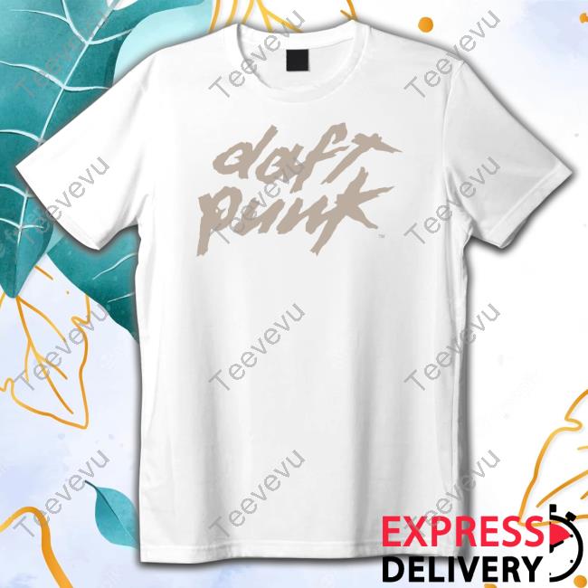 Spotify Shop Daft Punk Drumless Logo Tee Shirt