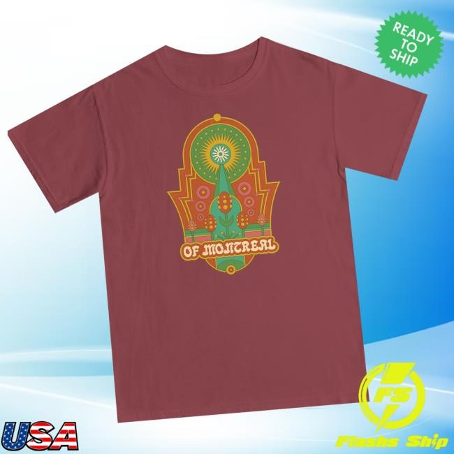 Polyvinyl Records Merch Store Sun Palace Tee Shirt
