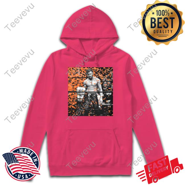 Official Orange Cassidy Confetti Hoodie Orange Cassidy Confetti T-Shirt