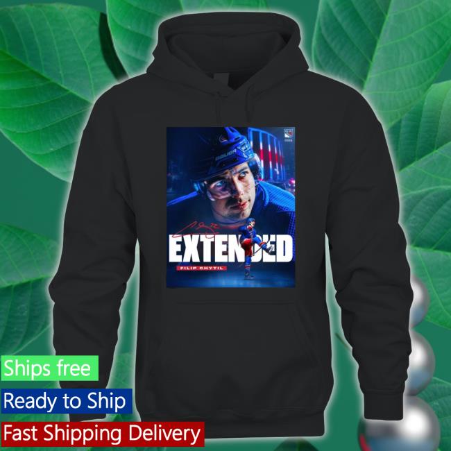Filip Chytil Extended New York Rangers Signature shirt Filip Chytil Extended New York Rangers Signature Shirt