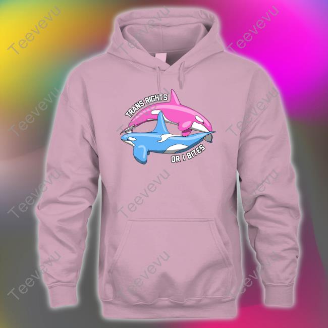 Art By Veya Trans Rights Or I Bites Hoodie