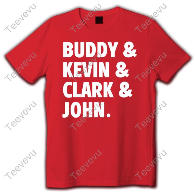 Themerrillsedu Buddy & Kevin & Clark & John Crewneck Sweatshirt