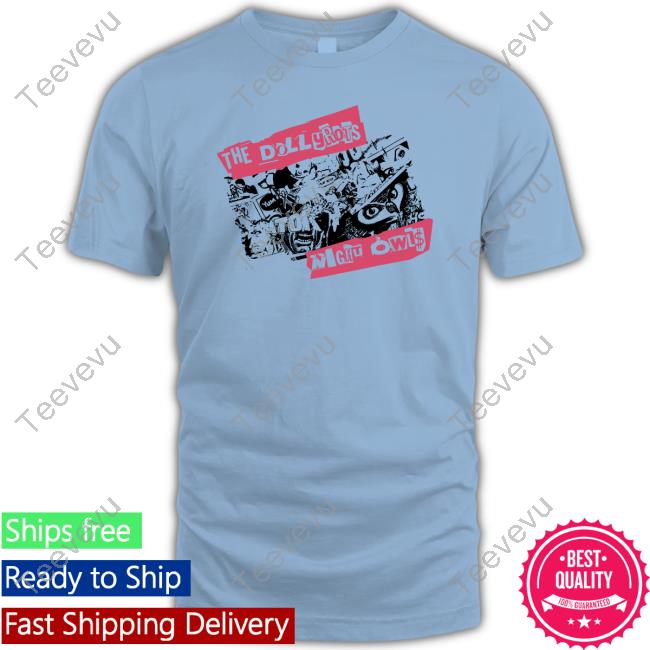 Official The Dollyrots Night Owls Crewneck Sweatshirt