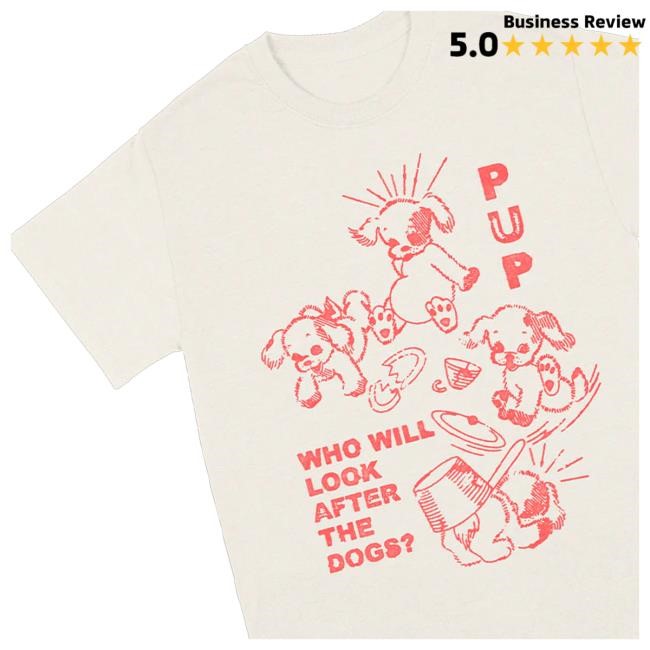 Pup The Band Merch Shop Store Official Furbaby Frolic Tee