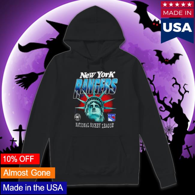 New York Rangers National Hockey League Statue Of Liberty Long Sleeve Shirt New York Rangers National Hockey League Statue Of Liberty Crewneck Sweatshirt