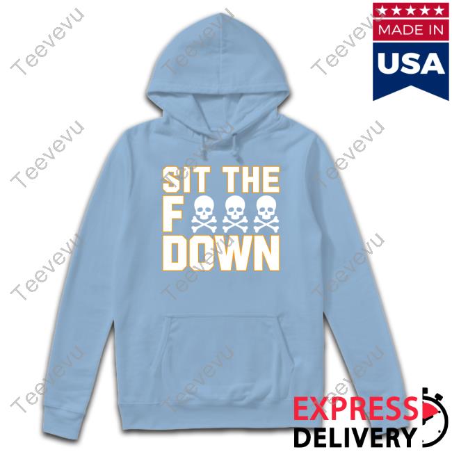 David Bednar Wearing Sit The Fuck Down Long Sleeve T Shirt