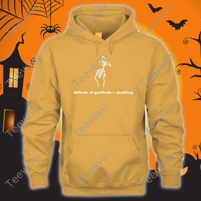 Aaron Rodgers Waering Attitude Of Gratitude Anything T Shirts
