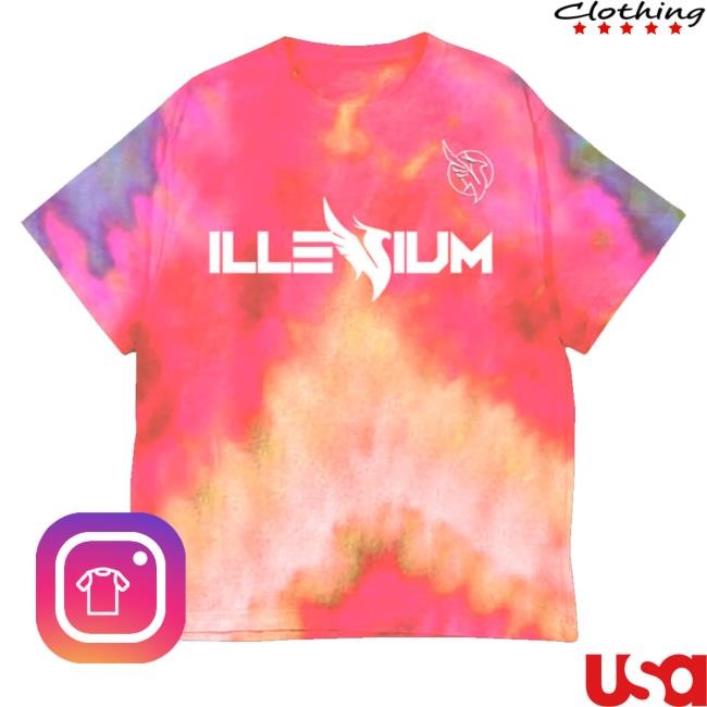 Official Tie Dye Illenium I Classic Shirt Official Illenium Merch Shop Store Tie Dye Illenium I Sweatshirt
