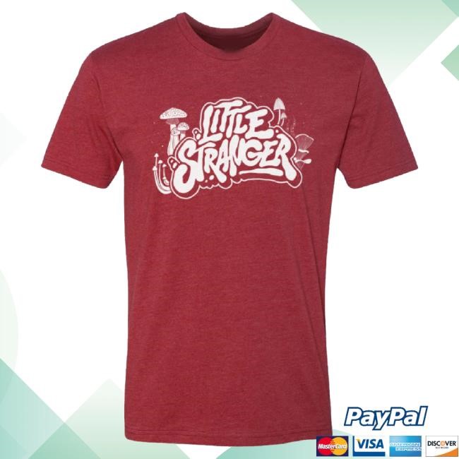 Trending Little Stranger Merch Mushroom Logo Sweatshirt Cardinal