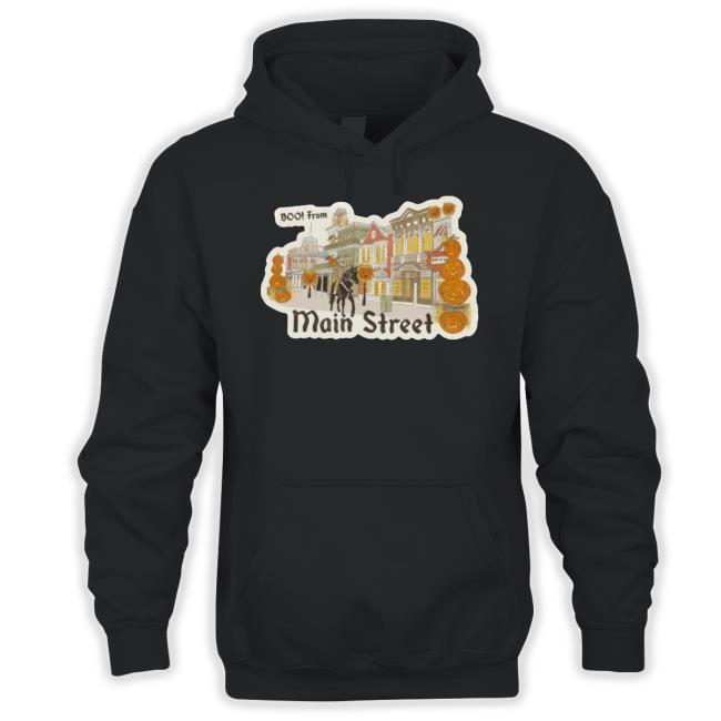 Boo From Main Street Halloween 2023 Long Sleeve T Shirt Boo From Main Street Halloween 2023 Tee
