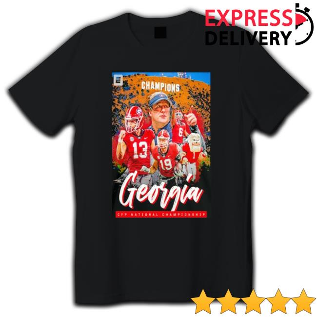 Georgia Cfp National Championship Poster T-Shirt