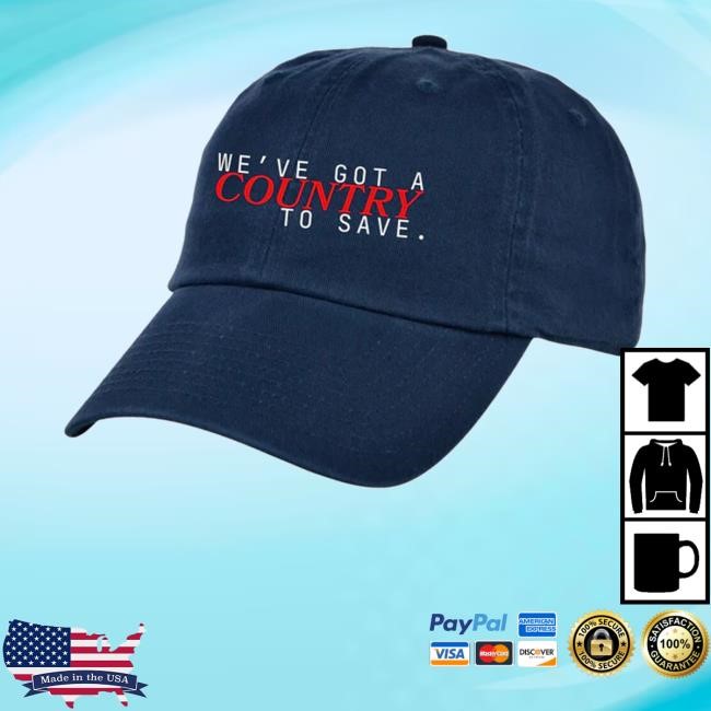 Larry Elder Shop Our Country Navy Hat