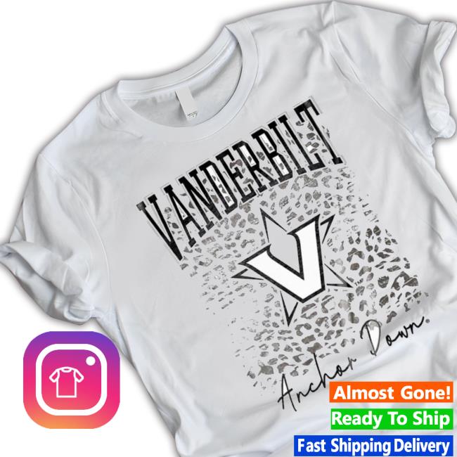 Vanderbilt Commodores Gameday Couture Anchor Down T- shirt