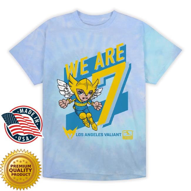 Los Angeles Valiant Tie-Dye Chibi Mascot Sweaters