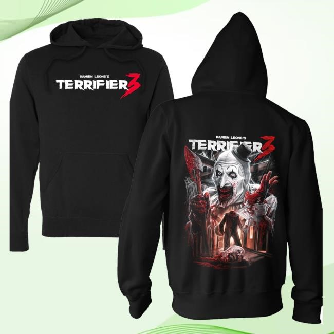 Terrorthreads Merch Terrifier 3 Heads Will Roll Pullover Funny Shirt