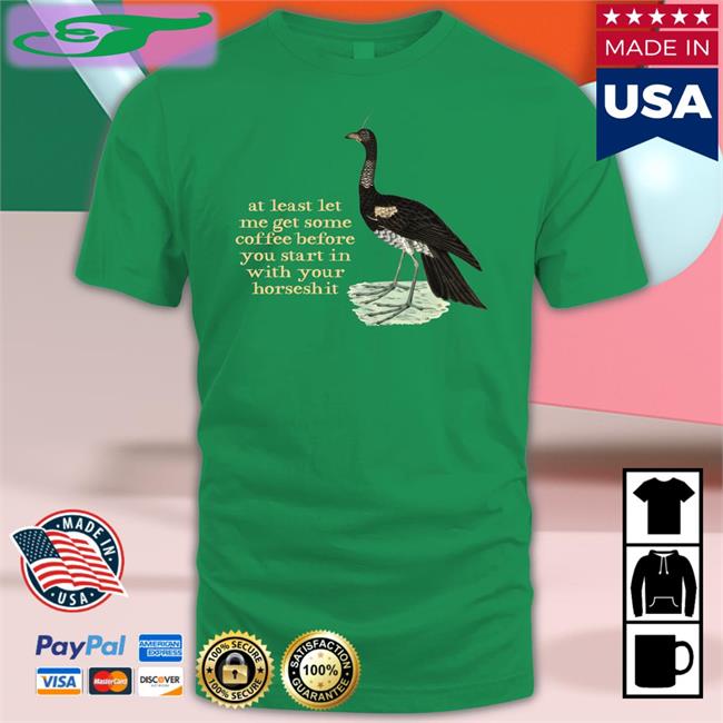 At Least Let Me Get Some Coffee Before You Start In With Your Horseshit Hoodie Effin Birds Store