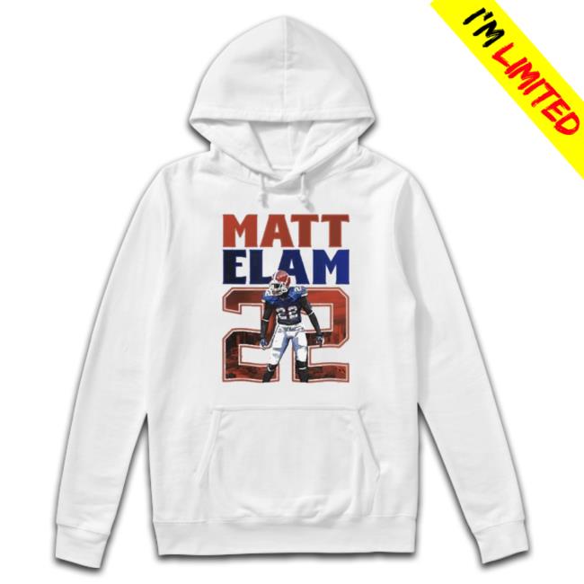 Baltimore Ravens Matt Elam 22 Long Sleeve Shirt