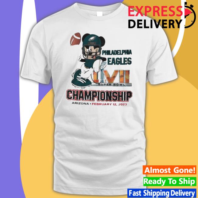 Mickey Mouse Philadelphia Eagles Super Bowl Champion Tee