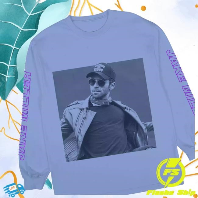 Official Jake Miller Photo Blue Hoodie