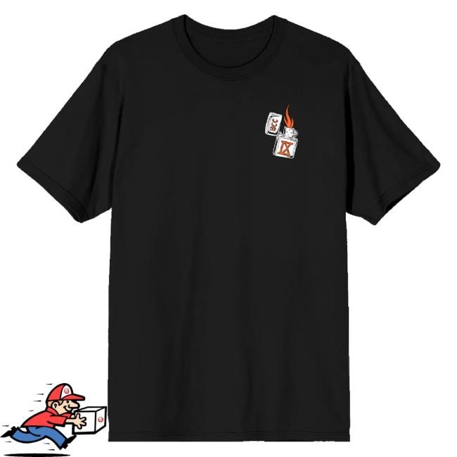 Blackcraft X Ice Nine Kills Ink Burning Church Tee Shirt
