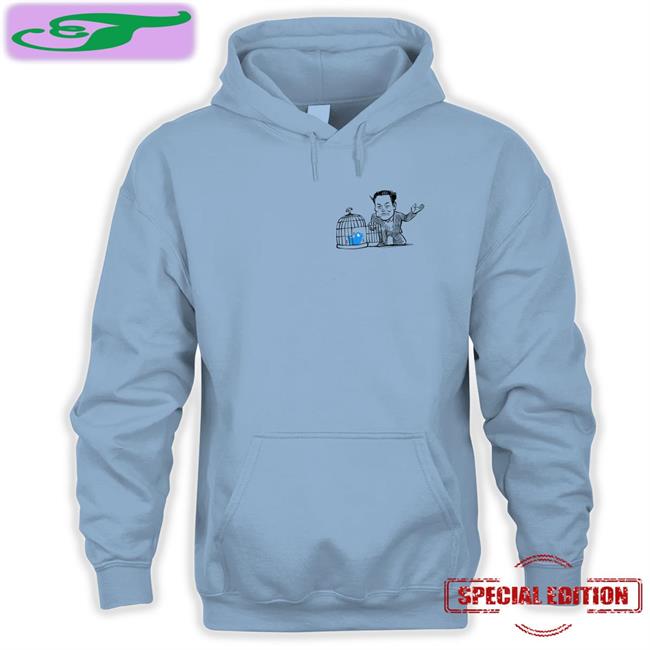 Elon Musk And Twitter Blue Bird Is Freed T Shirt