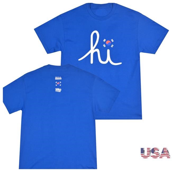 Trending In4mation Merch Store Seoul Sausage X In4m Hi T-Shirt
