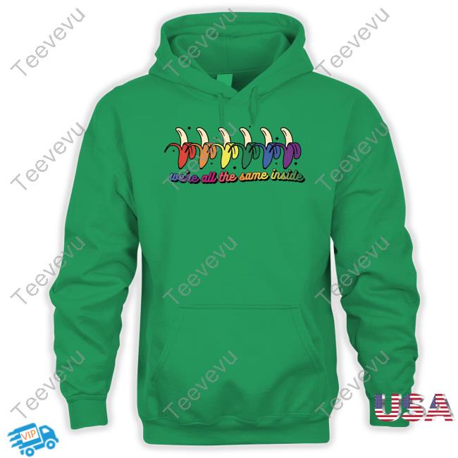 Mark Canha Wearing Banana We're All The Same Inside Pride New Shirt