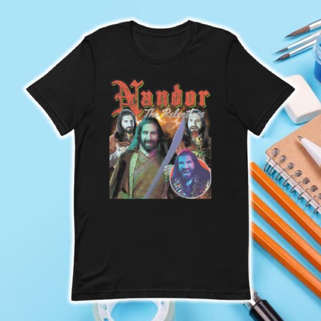 Trending What We Do In The Shadows Nandor The Relentless Adult Short Sleeve Sweaters Fx Networks Shop