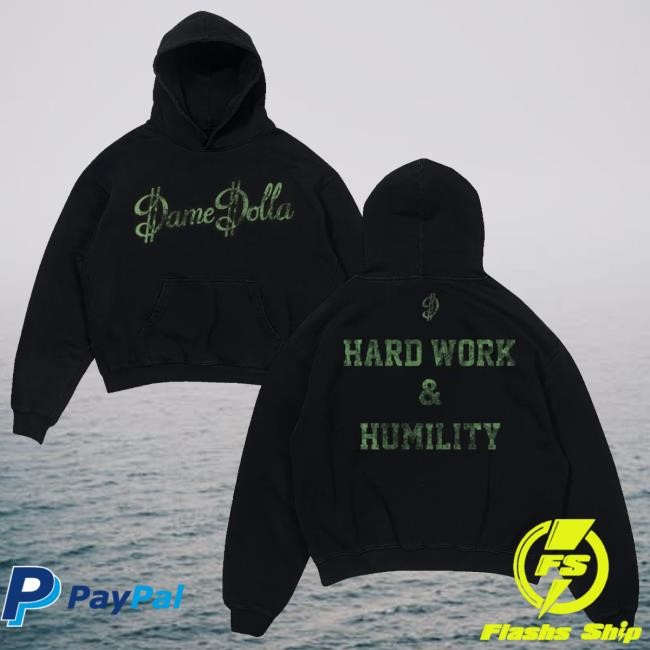 Dame D.O.L.L.A. Shop Store Dame D.O.L.L.A. H & H Distressed Print Zip Up Hooded Sweatshirt