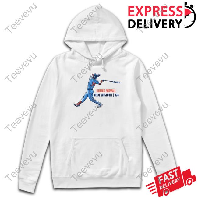 Illinois Baseball Drake Westcott #34 T-Shirt,Hoodie,Sweatshirt