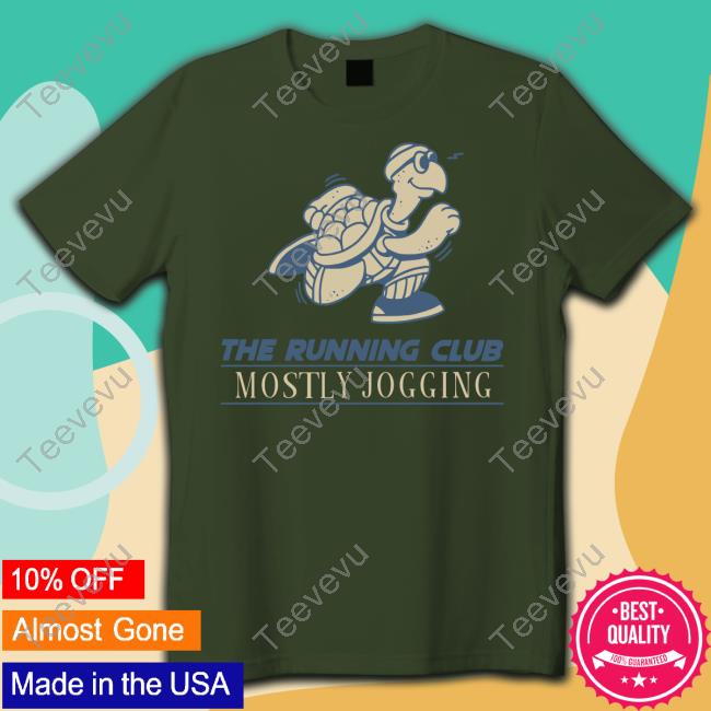 Arturodraws Merch The Running Club Mostly Jogging Ver 3 Hoodie Sweatshirt