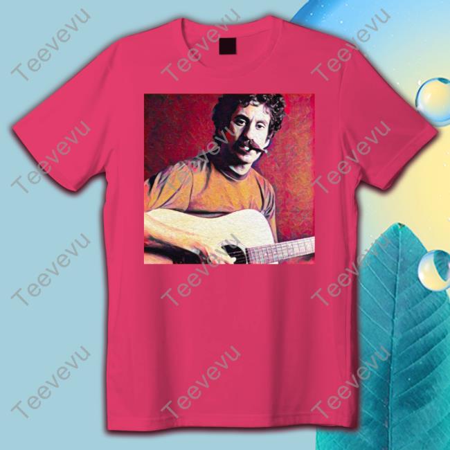 Jim Croce With Guitar Tee Shirt Matt Pinfield