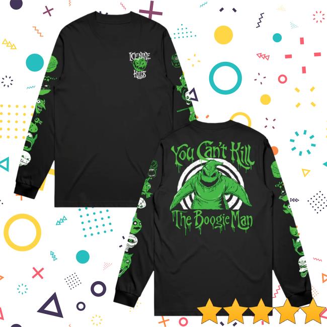 Official Ink Merch Store Ice Nine KillsYou Can’T Kill The Boogie Man Long Sleeve Top Shirt IceNineKills