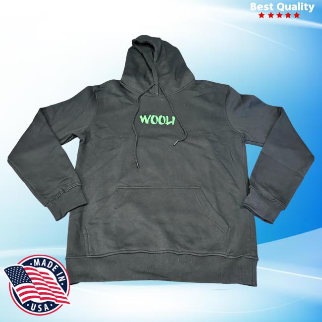 Official Wooli Merch Woolidrop Wooli Black & Green Tusk Long Sleeve T-Shirts Wooli Music